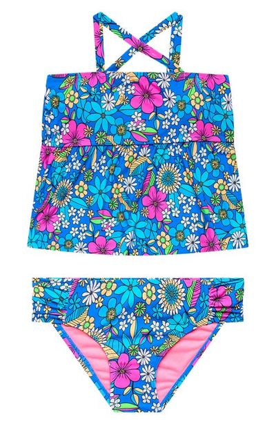 Beach Lingo Beach Lingo Kids' Tankini Two-Piece Swimsuit