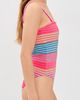 Beach Riot Beach Riot Amber One Piece Vibrant Volley Stripe - 4