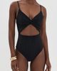 Beach Riot Beach Riot Annalisa One Piece Black - 2