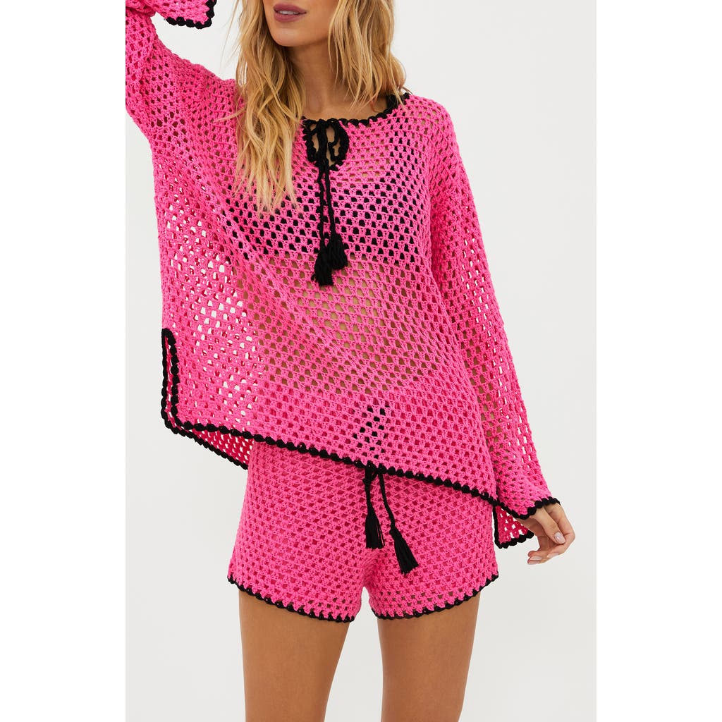Beach Riot Beach Riot Blaise Crochet Cover-Up Sweater