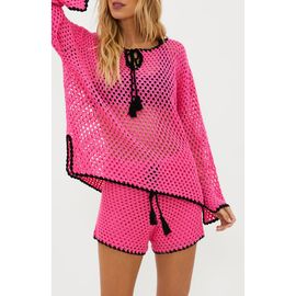 Beach Riot Beach Riot Blaise Crochet Cover-Up Sweater