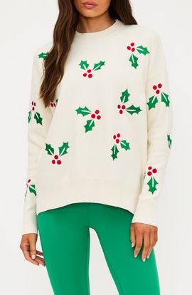 Beach Riot Callie Sweater Frosted Holly