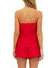 Beach Riot Beach Riot Celeste Cotton Linen Strapless Cover Up Top - 2