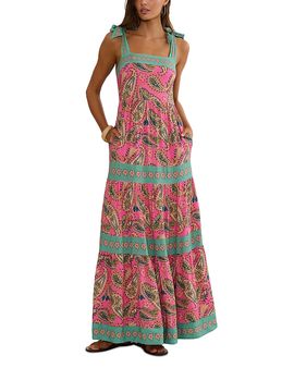 Beach Riot Beach Riot Charlotte Printed Maxi Dress