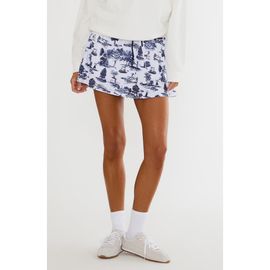 Beach Riot Beach Riot Clyde Performance Toile Miniskirt