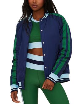 Beach Riot Beach Riot Colorblocked Flight Jacket