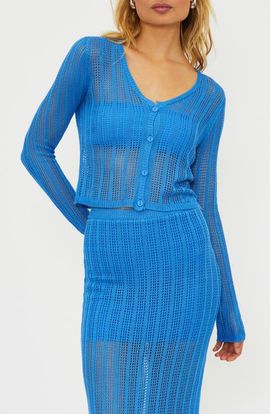 Beach Riot Beach Riot Hani Open Stitch Cardigan