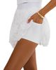 Beach Riot Beach Riot Irina Lace Pleated Miniskort - 3