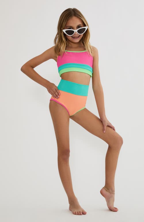 Beach Riot Beach Riot Kids' Little Eva & Emmy Two-Piece Swimsuit