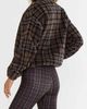 Beach Riot Beach Riot Leona Check Fleece Jacket - 3