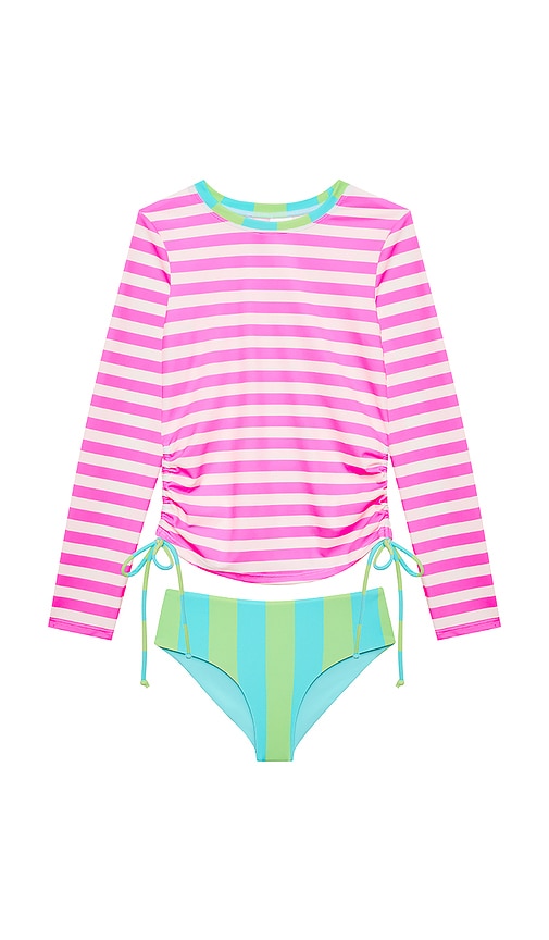 BEACH RIOT BEACH RIOT Little Addie And Janie Swim Set