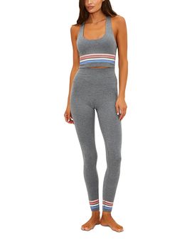 Beach Riot Beach Riot Piper Striped Hem Leggings