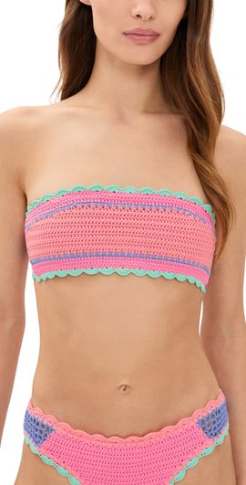 Beach Riot Beach Riot Rey Top Sea Breeze Crochet