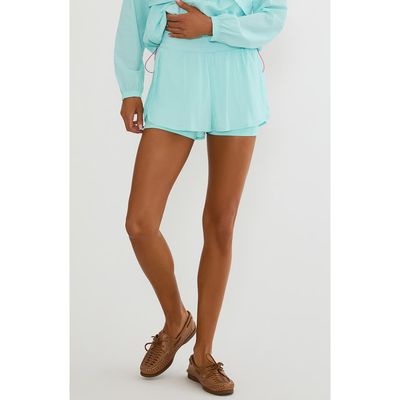 Beach Riot Beach Riot Roe High Waist Performance Shorts