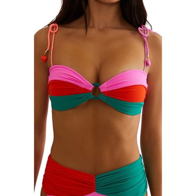 Beach Riot Beach Riot Sophia Tie Strap Bikini Top