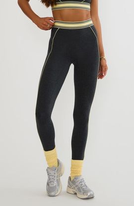 Beach Riot Beach Riot Tierney Stripe Waist Leggings