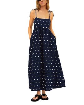 Beach Riot Beach Riot Valory Printed Cover Up Maxi Dress