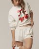Beach Riot Devyn Long-Sleeve Cotton Cherry Sweatshirt - 1