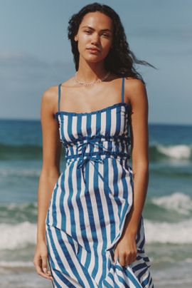 Beach Riot Levie 100% Cotton Maxi Dress