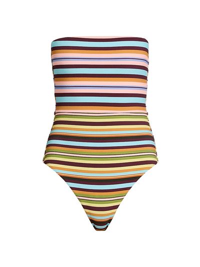 Beach Riot Women's Amber Strapless One-Piece Swimsuit
