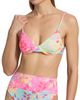 Beach Riot Women's Camilla Bloom Lagoon Bikini Top - 6