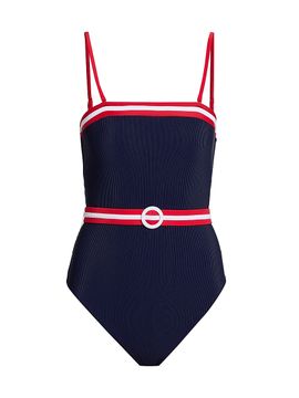 Beach Riot Women's Jessa Belted One-Piece Swimsuit
