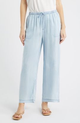 beachlunchlounge beachlunchlounge Asthin Chambray Drawstring Pants