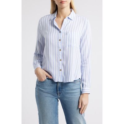 beachlunchlounge beachlunchlounge Candace Stripe Button-Up Shirt