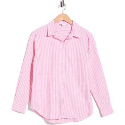 beachlunchlounge beachlunchlounge Cidney Oversize Cotton Button-Up Shirt