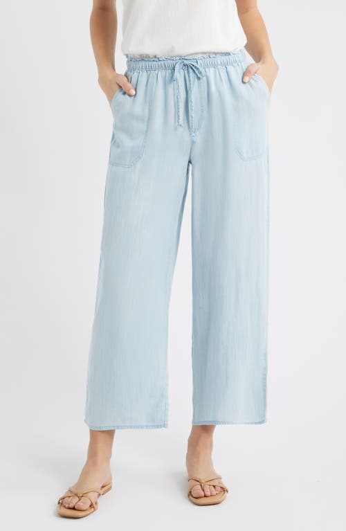 beachlunchlounge beachlunchlounge Harmony Tie Waist Crop Pants