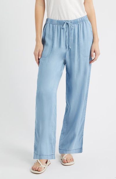 beachlunchlounge beachlunchlounge Isabeli Chambray Drawstring Pants