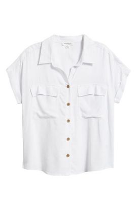 beachlunchlounge beachlunchlounge Kiersten Short Sleeve Shirt