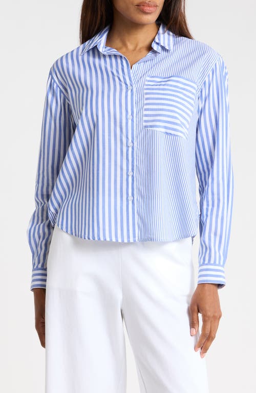 beachlunchlounge beachlunchlounge Lilah Long Sleeve Button Front Shirt
