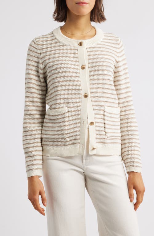 beachlunchlounge beachlunchlounge Piera Stripe Cardigan