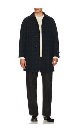 Beams Plus Beams Plus Bal Collar Coat Harris Tweed