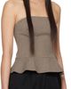 Beaufille Beaufille Brown Francis Tank Top - 2