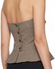 Beaufille Beaufille Brown Francis Tank Top - 3