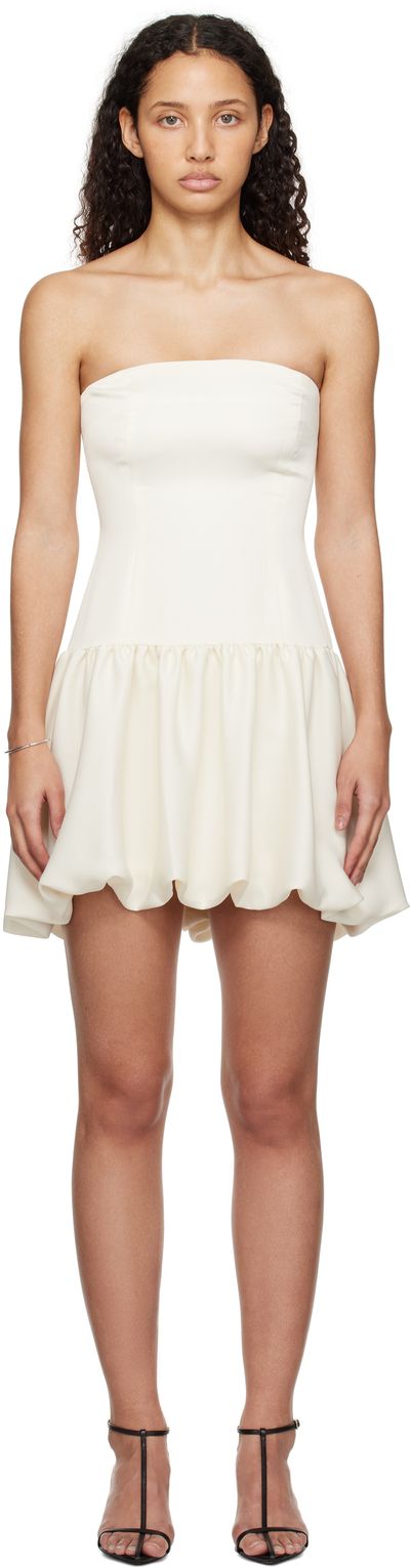 Beaufille Beaufille Off-White Maro Minidress