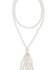 Beaufille Beaufille Sterling Silver Tassel Necklace - 1