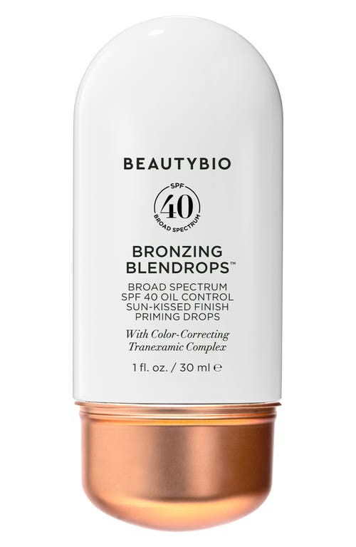 BeautyBio BeautyBio Bronzing Blendrops™ Broad Spectrum SPF 40 Oil Control Sun-Kissed Finish Priming Drops 