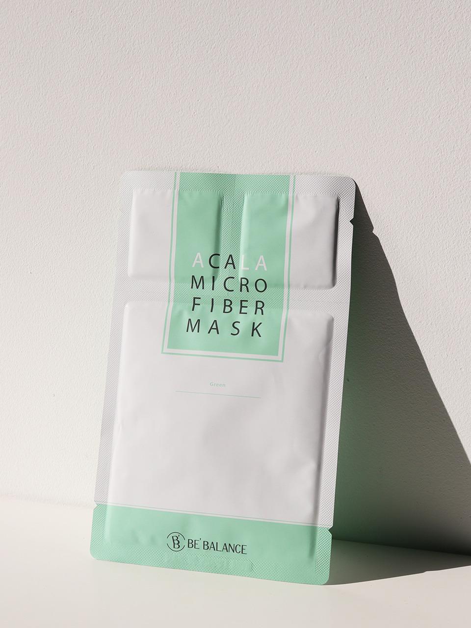 BE’BALANCE Acala Micro Fiber Mask Pack 10ea