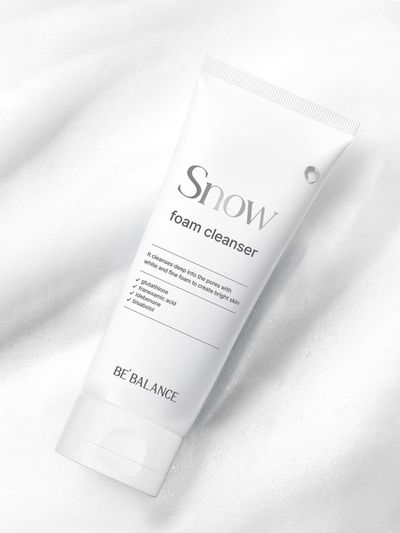 BE’BALANCE Deep Cleansing Brightening Snow Foam Cleanser