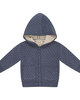 Bebe Bella Bebe Bella Baby Knitted Jacket with Hood and Buttons - 2