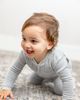 Bebe Bella Bebe Bella Bebe Embroidered Velour Romper with Hat - 5
