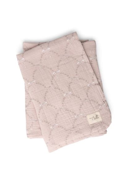 Bebe Bella Bebe Bella Bow Print Cotton Knit Swaddle