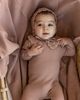 Bebe Bella Bebe Bella Girl Knit Crochet Blanket with Crochet Hem Trim - 2
