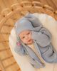 Bebe Bella Bebe Bella Knit Hoodie Jacket with Matching Hat - 2