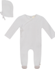 Bebe Bella Bebe Bella Knitted Wrap Romper with Bonnet - 1
