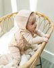 Bebe Bella Bebe Bella Knitted Wrap Romper with Bonnet - 2