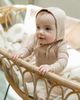 Bebe Bella Bebe Bella Knitted Wrap Romper with Bonnet - 3